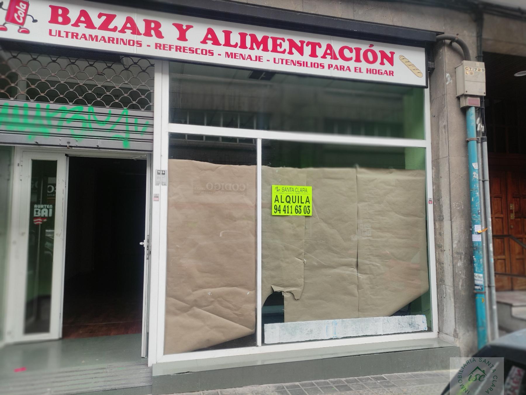 For rent of commercial in Bilbao