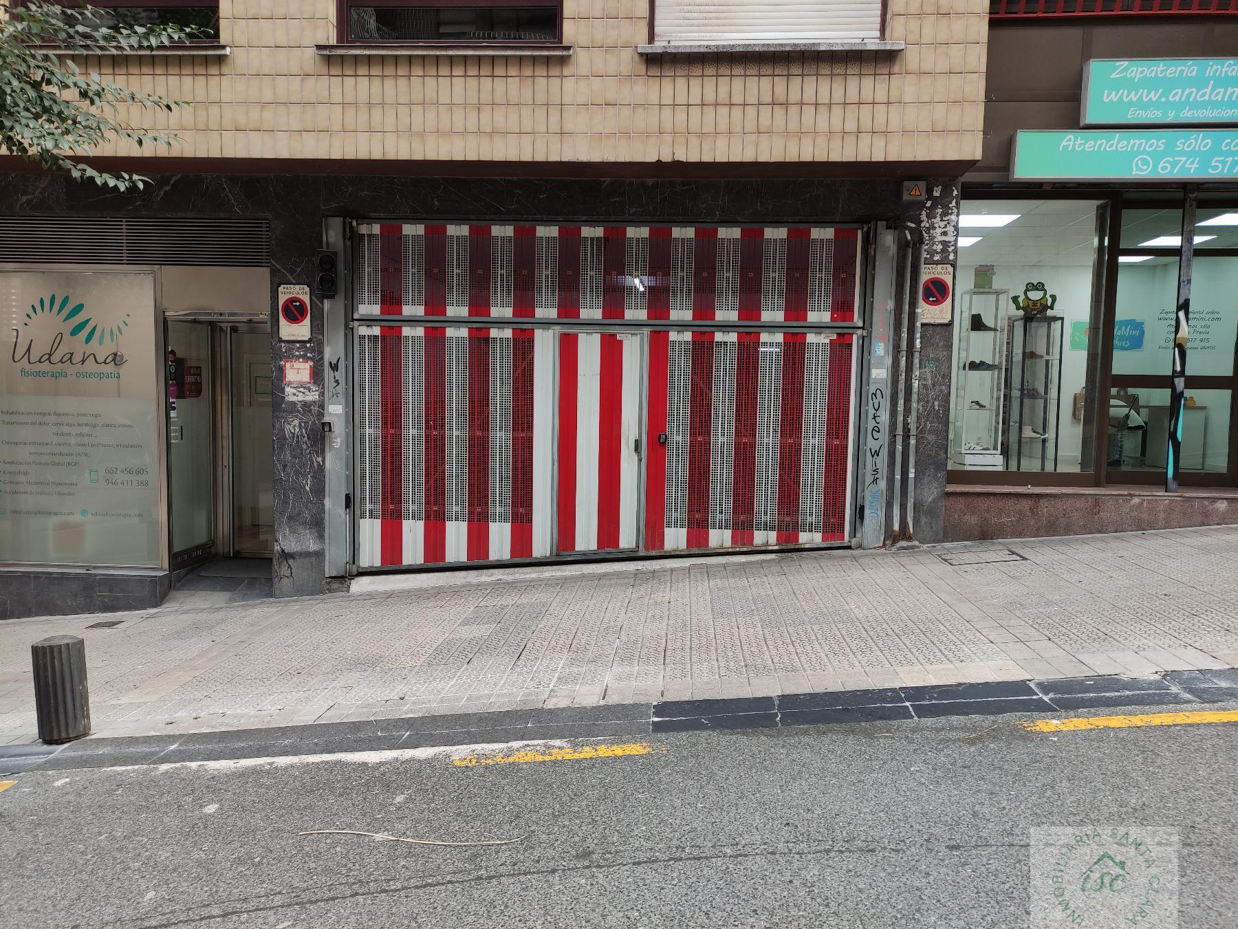 Alquiler de garaje en Bilbao