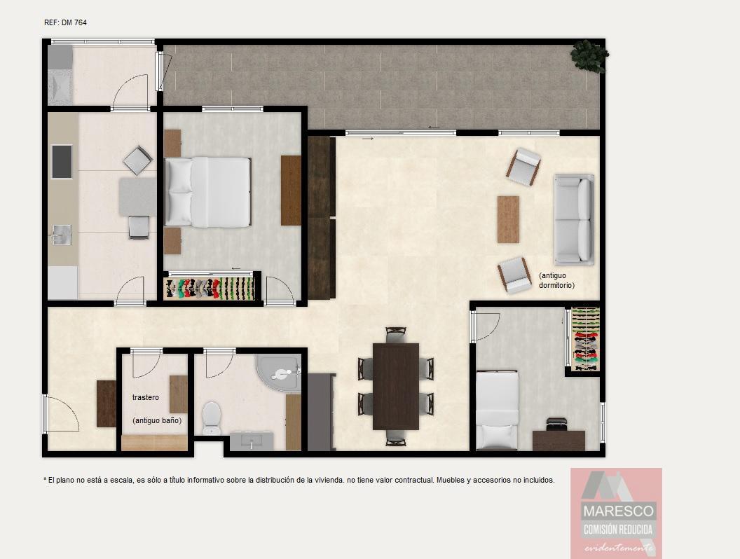 For sale of apartment in Torremolinos