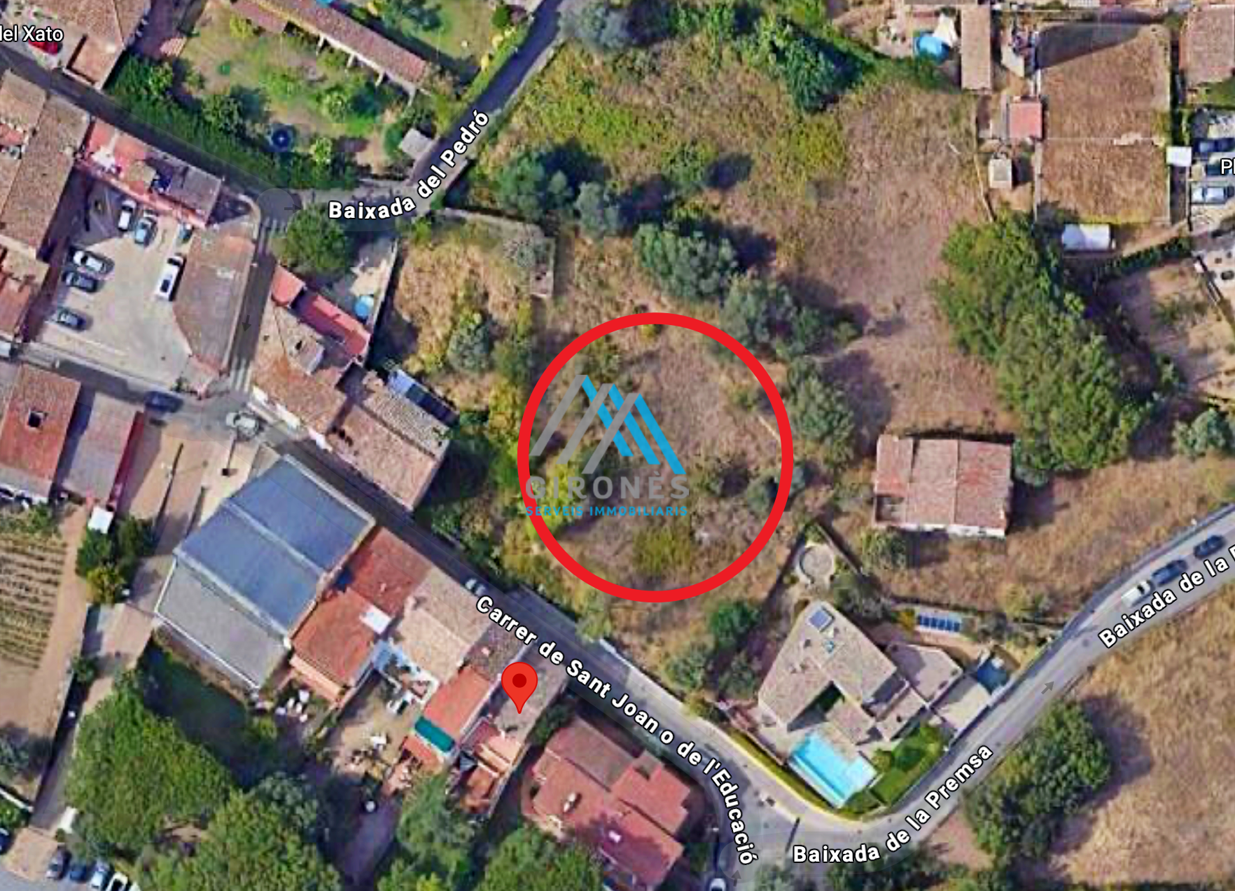 Vente de terrain dans Calonge