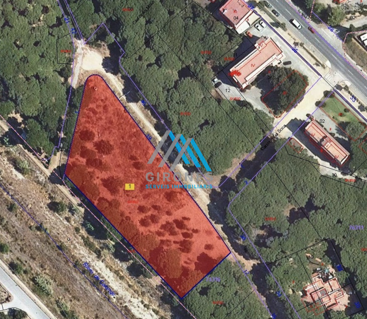 Venda de terreny a Sant Antoni de Calonge