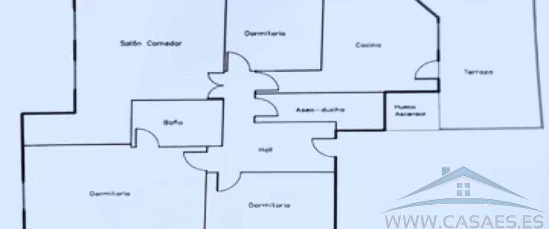 For sale of penthouse in Almería