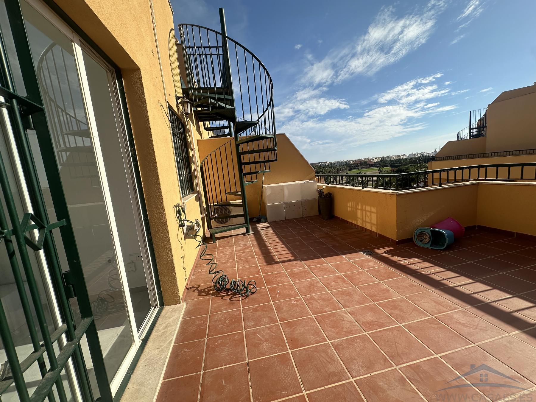 For sale of penthouse in Roquetas de Mar