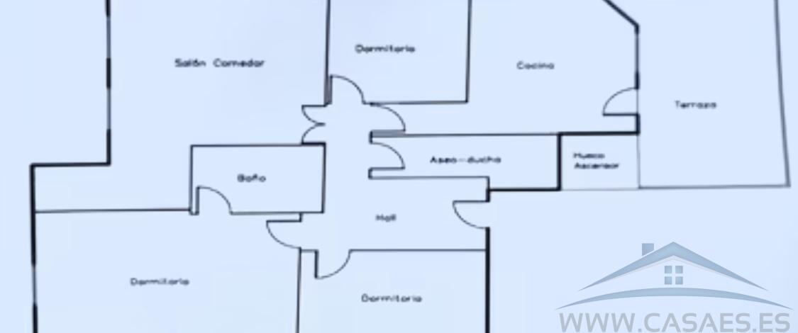 For sale of penthouse in Almería