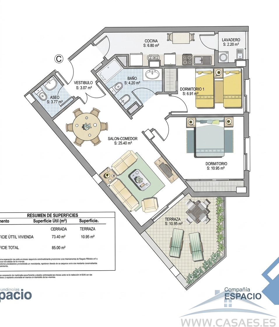 Venta de piso en Almería