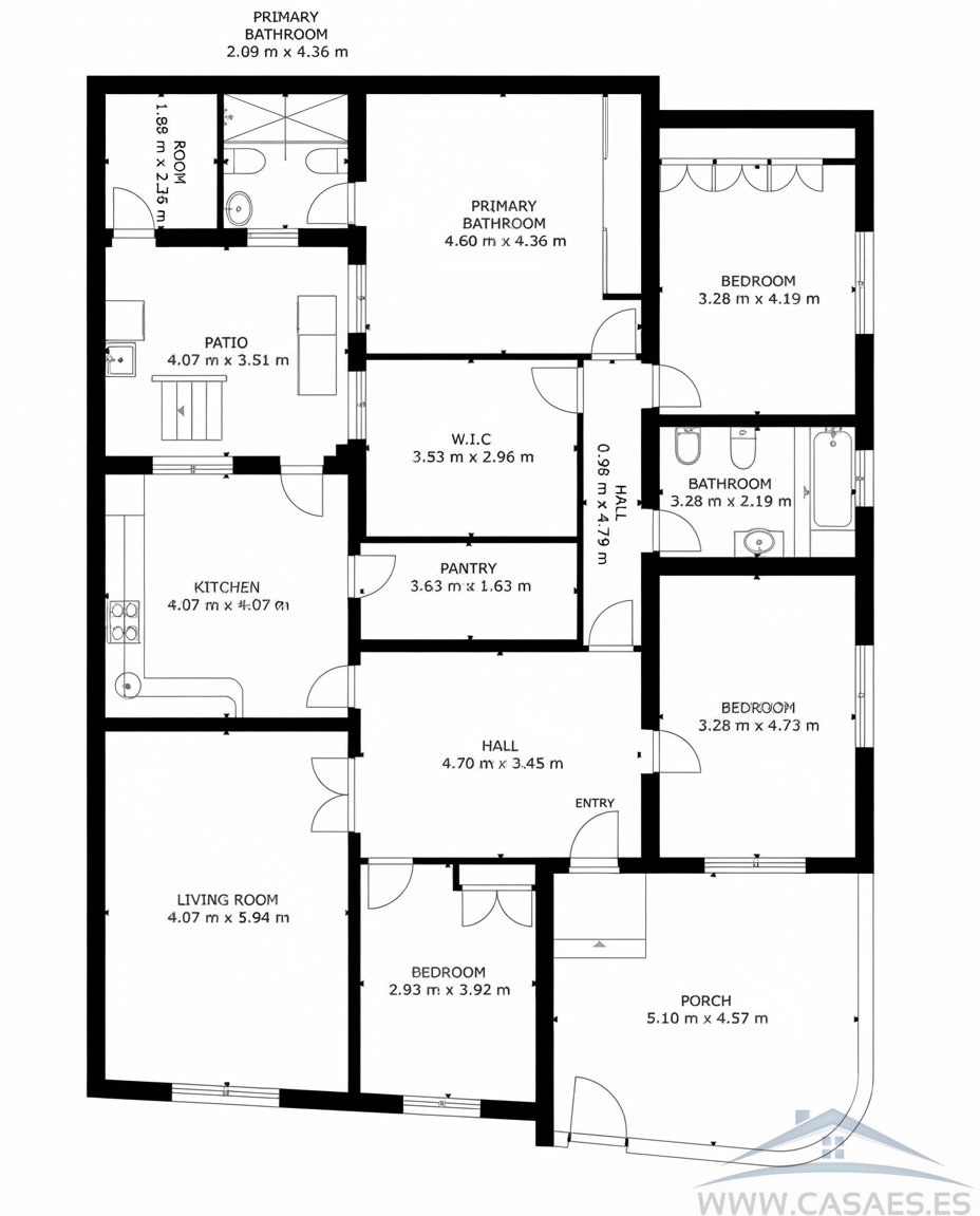 Venta de casa en Huércal de Almería