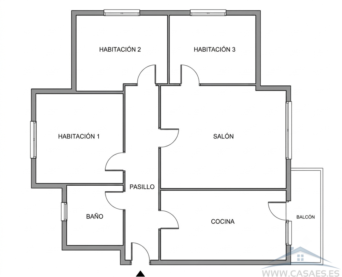 Venta de piso en Aguadulce