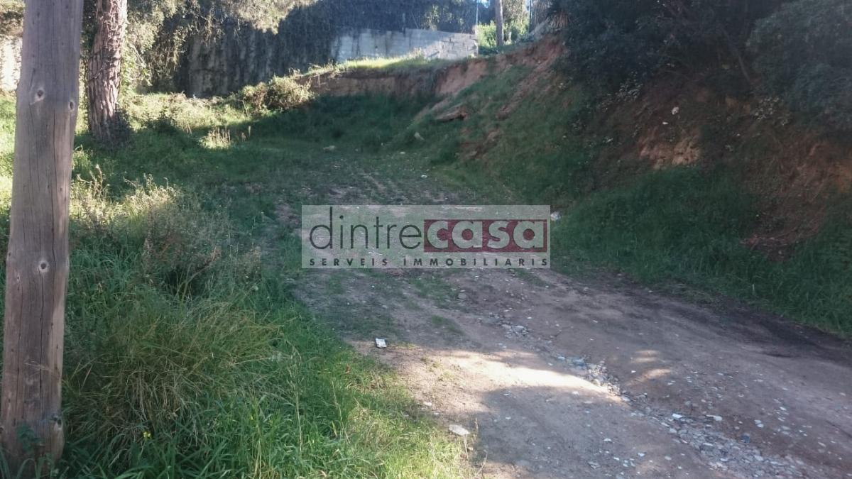 For sale of land in Tordera