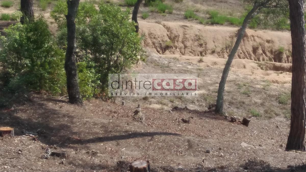 For sale of land in Tordera