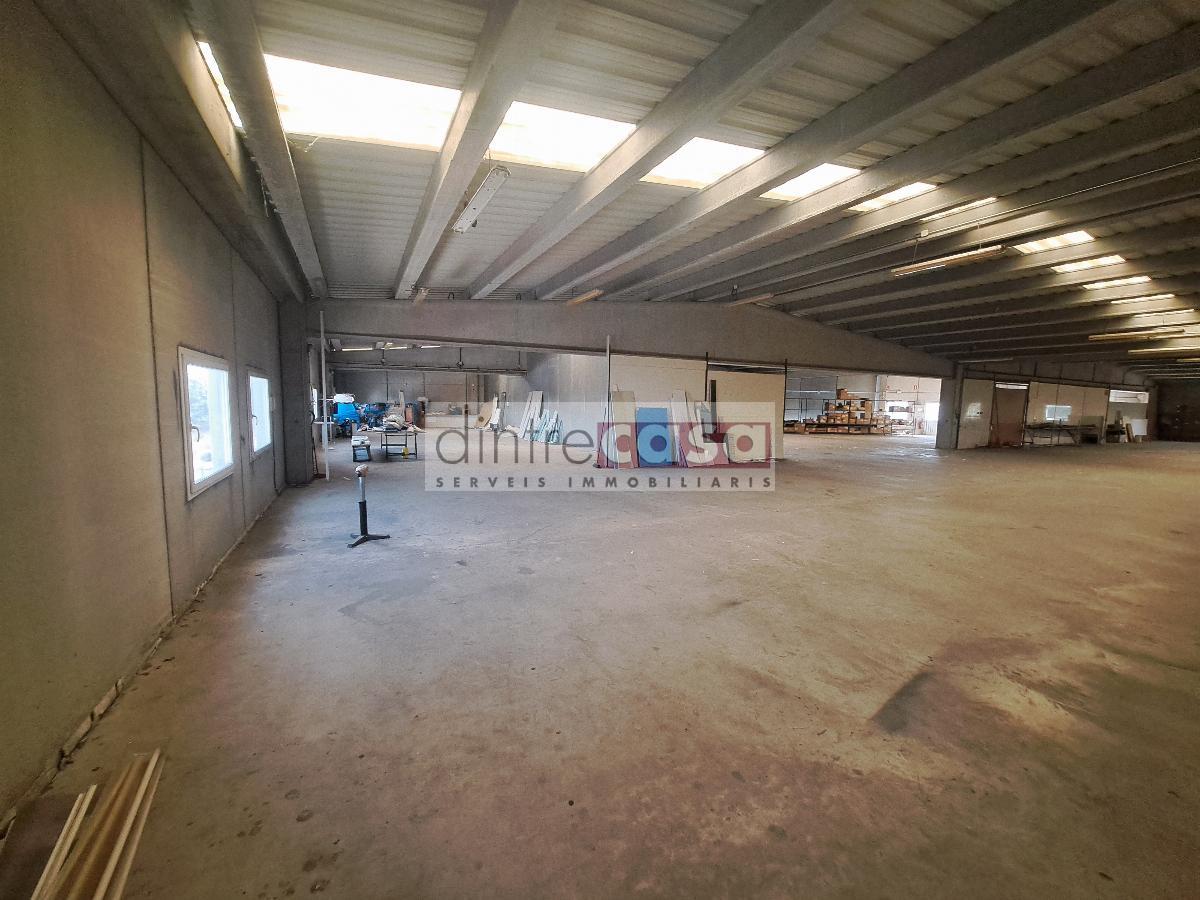 Alquiler de nave industrial en Sils