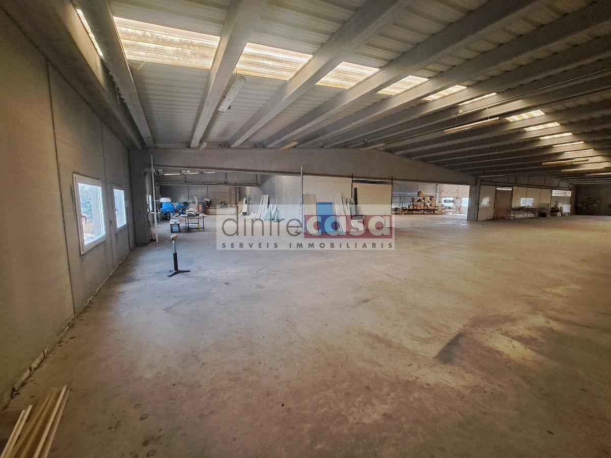 Alquiler de nave industrial en Sils
