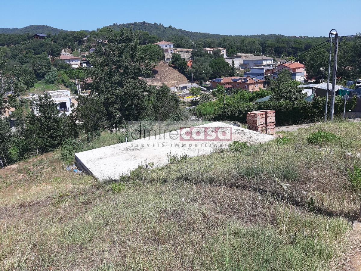For sale of land in Tordera