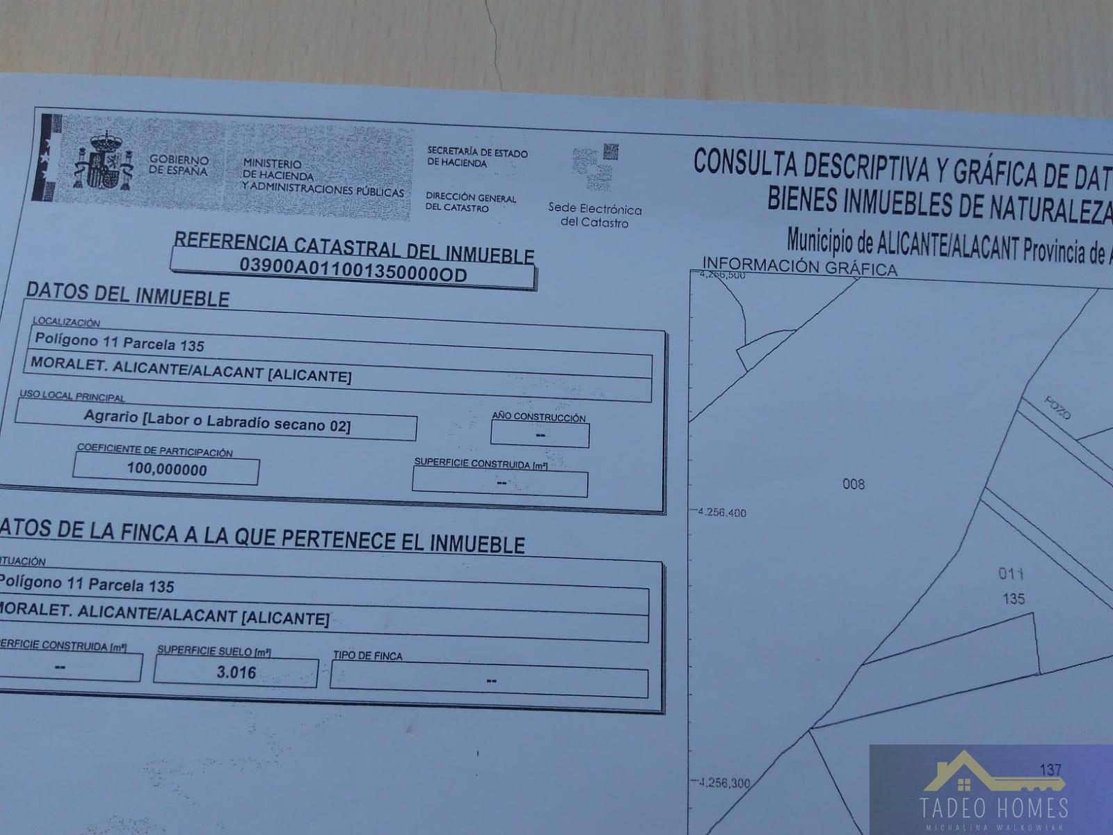 For sale of land in San Vicente del Raspeig