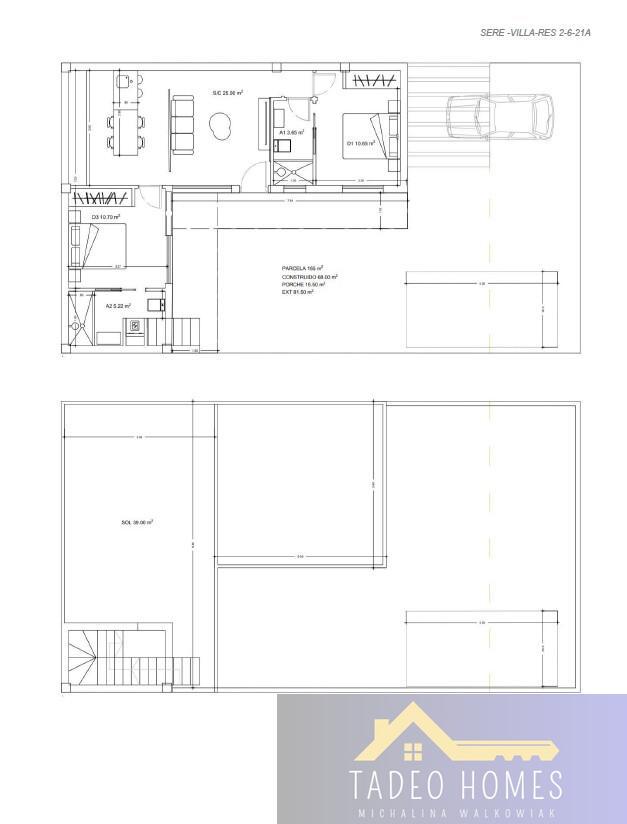 Venta de villa en Roldán