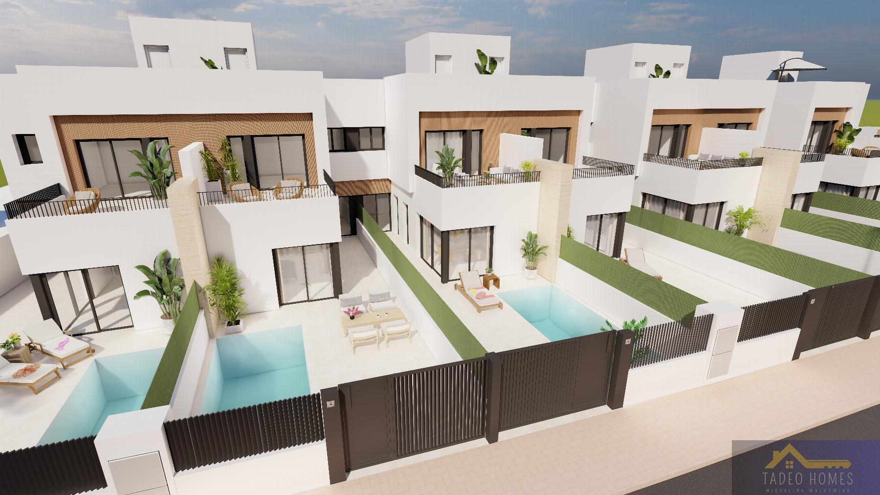 Venta de villa en Santiago de la Ribera
