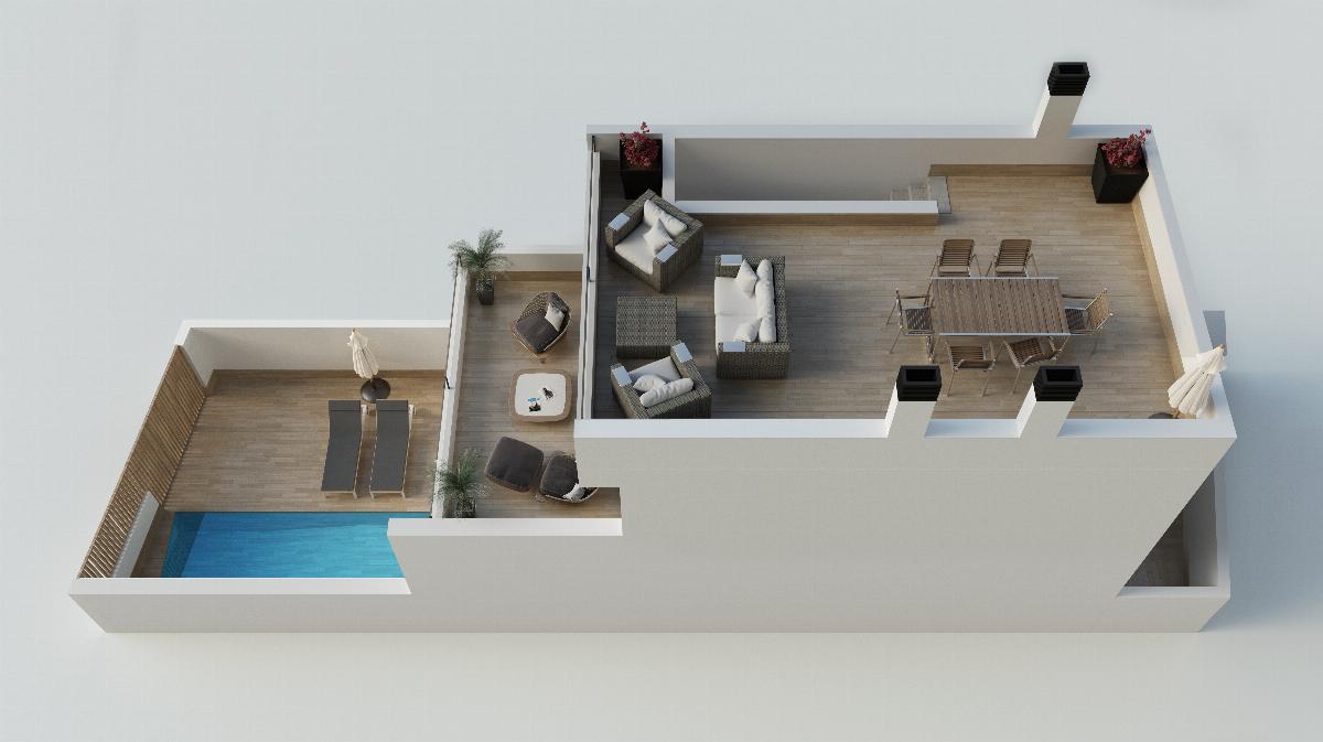 For sale of villa in San Pedro del Pinatar