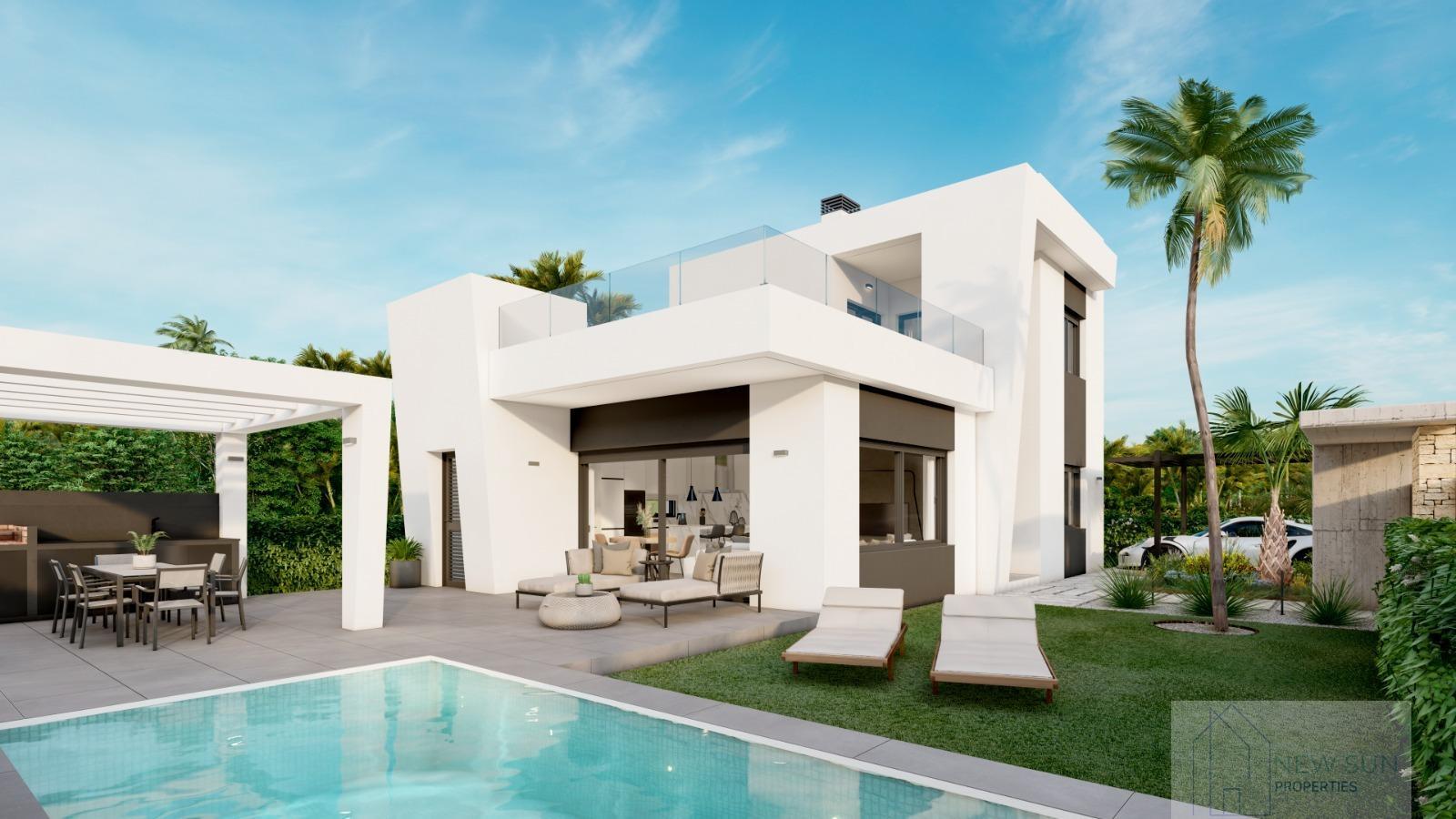 For sale of villa in Orihuela Costa