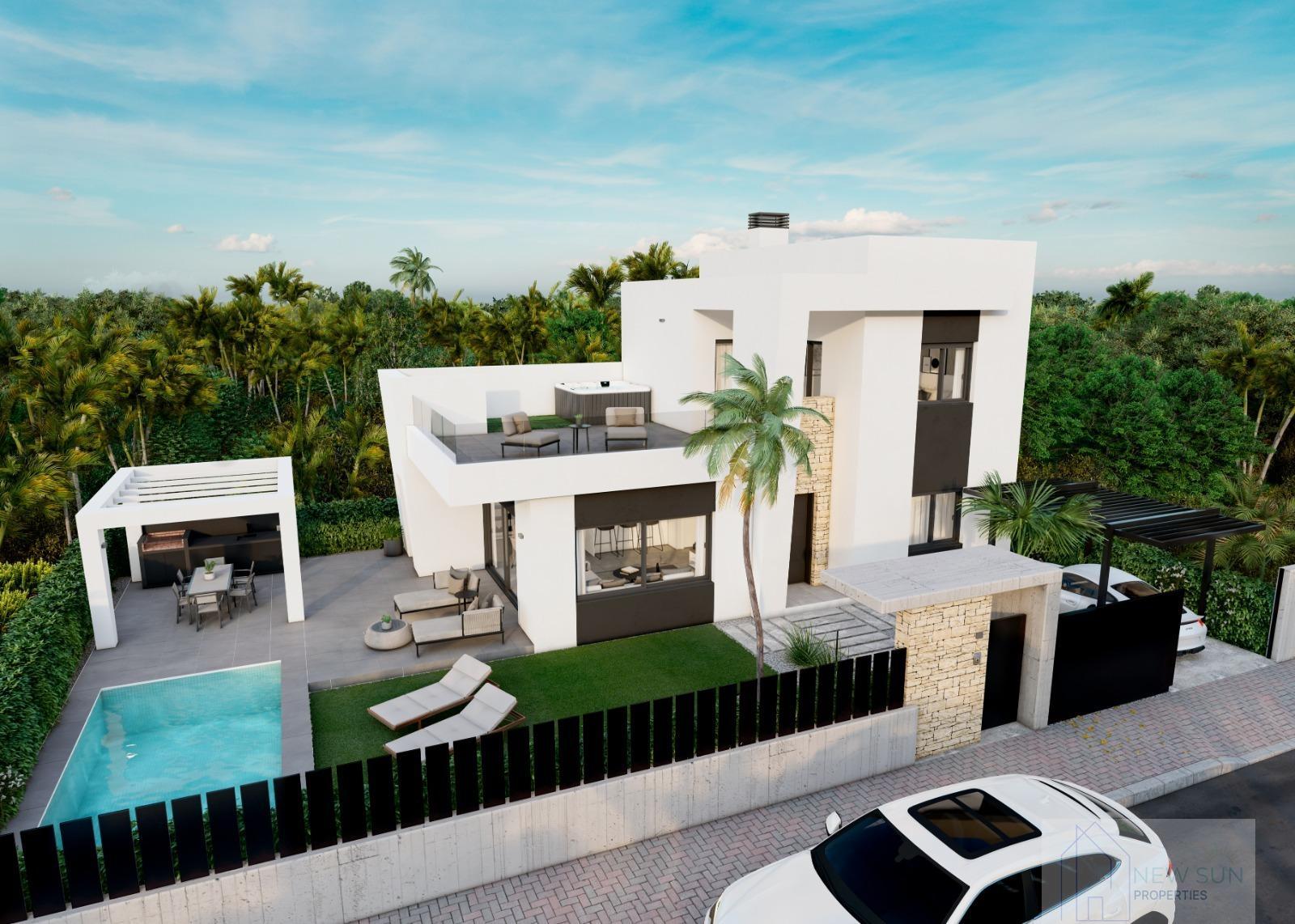 For sale of villa in Orihuela Costa