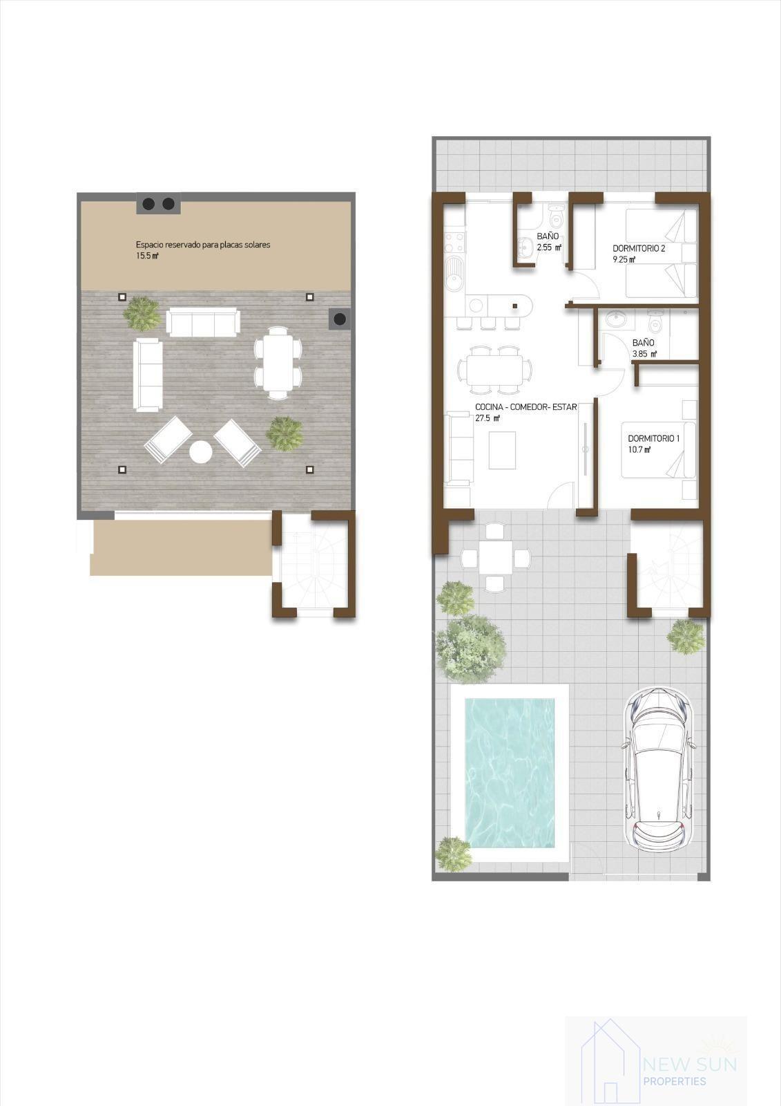 For sale of villa in Fuente alamo de Murcia