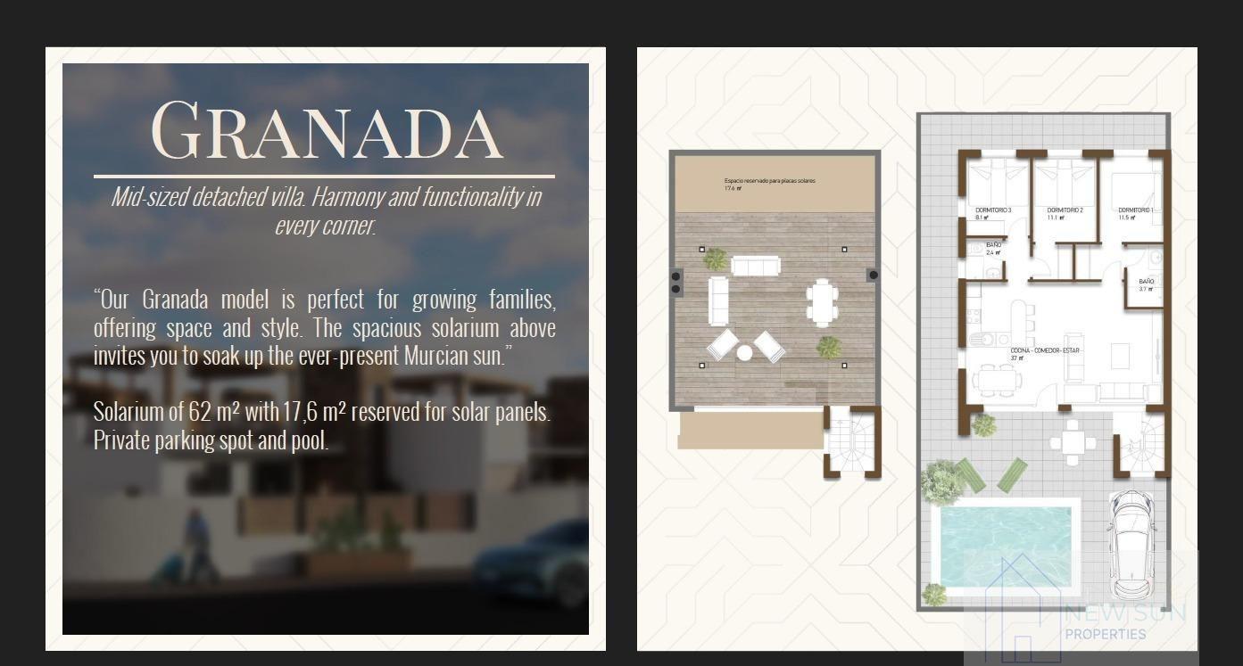 For sale of villa in Fuente alamo de Murcia