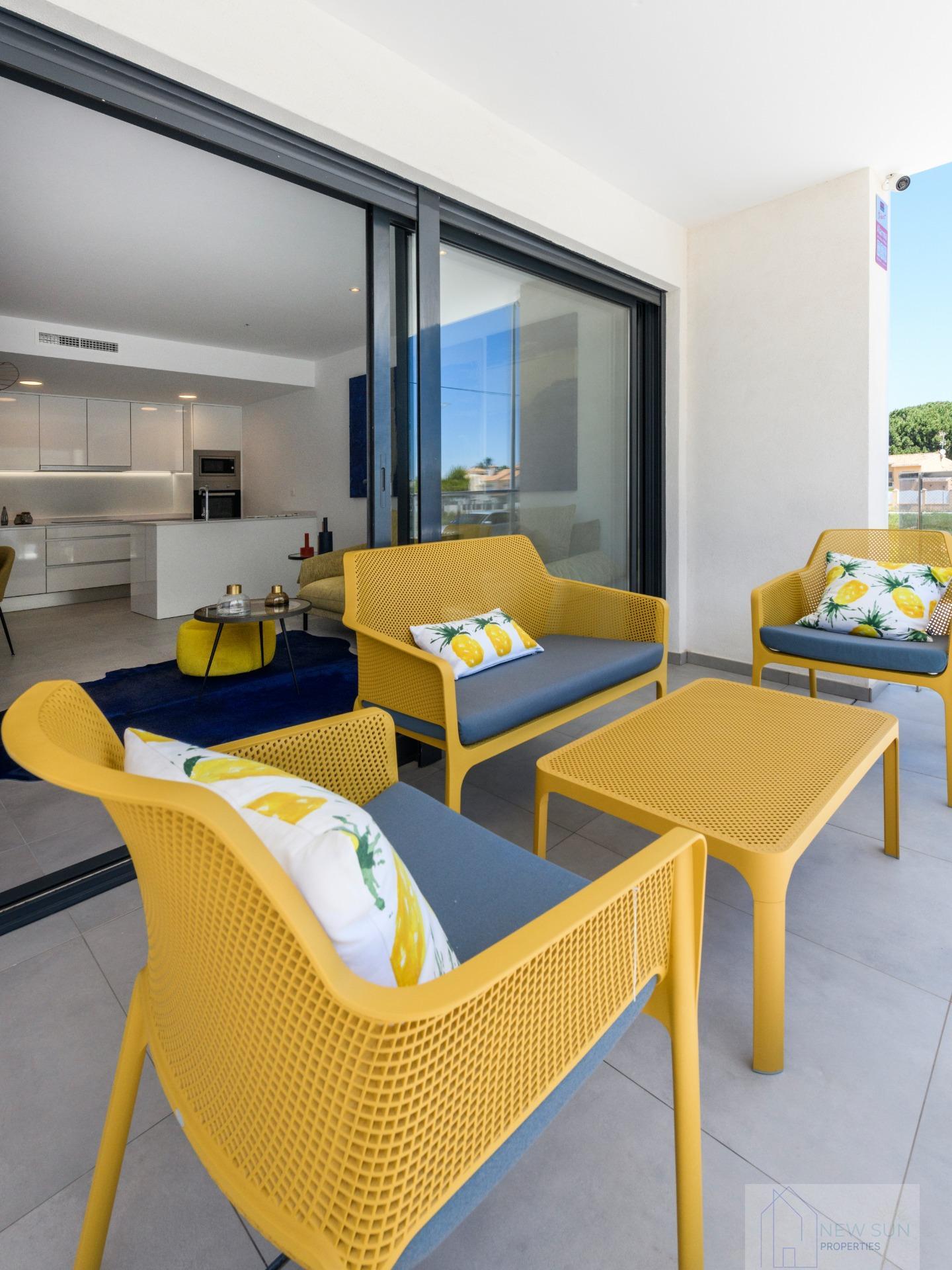 For sale of apartment in Orihuela Costa