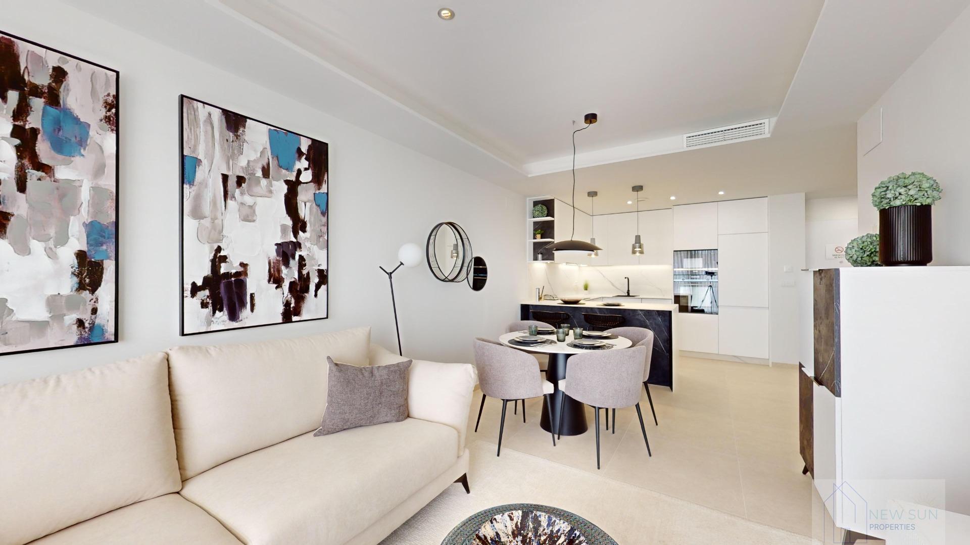 For sale of apartment in Orihuela Costa