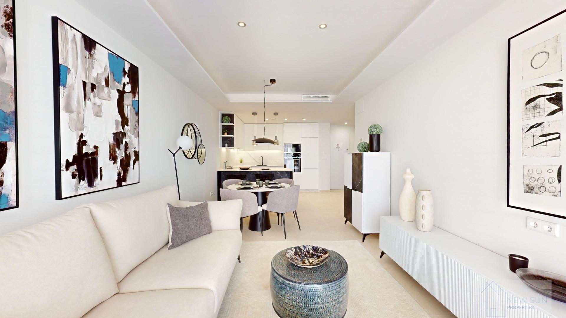 For sale of apartment in Orihuela Costa