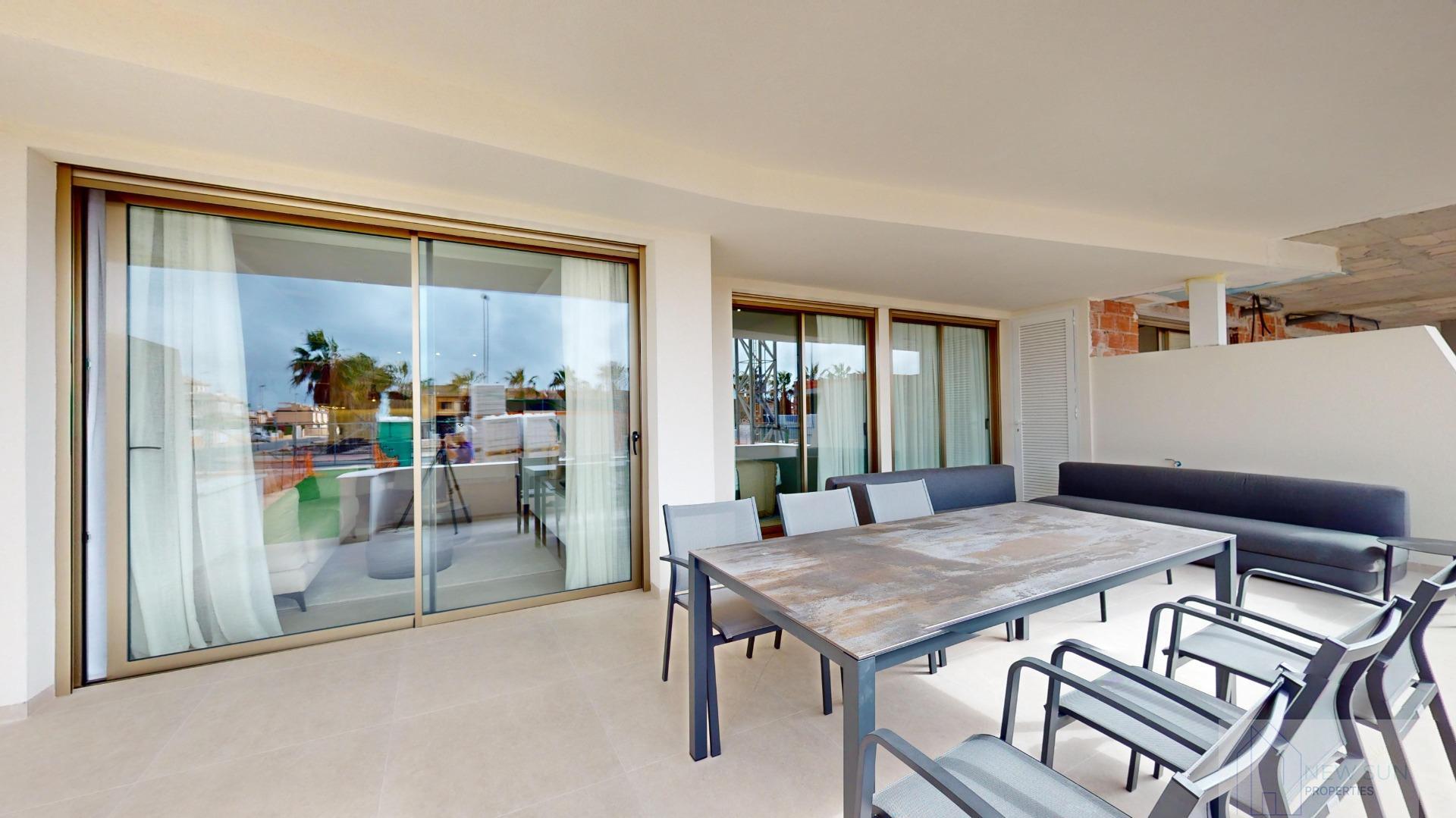 For sale of apartment in Orihuela Costa