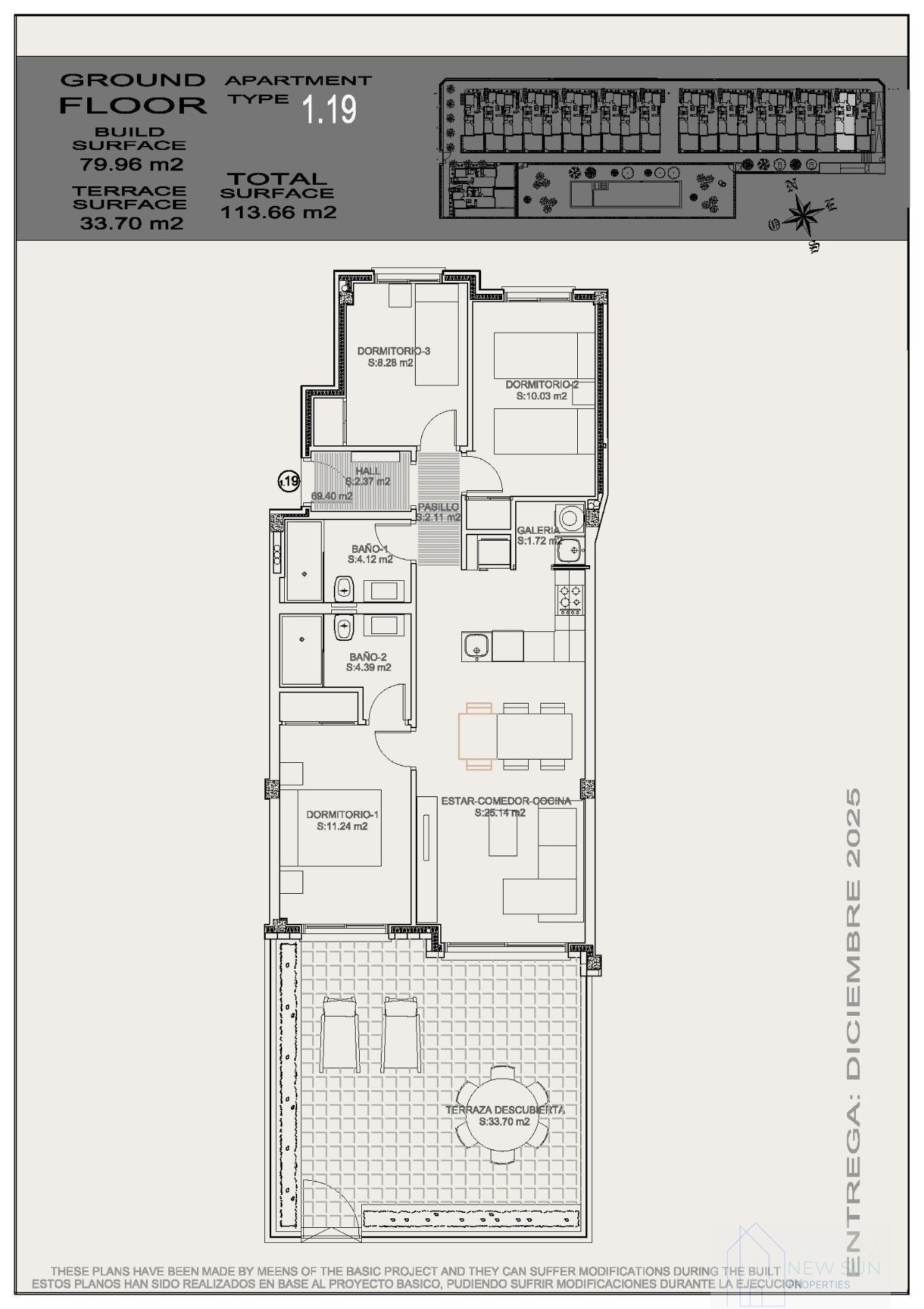 Venta de bungalow en Torrevieja