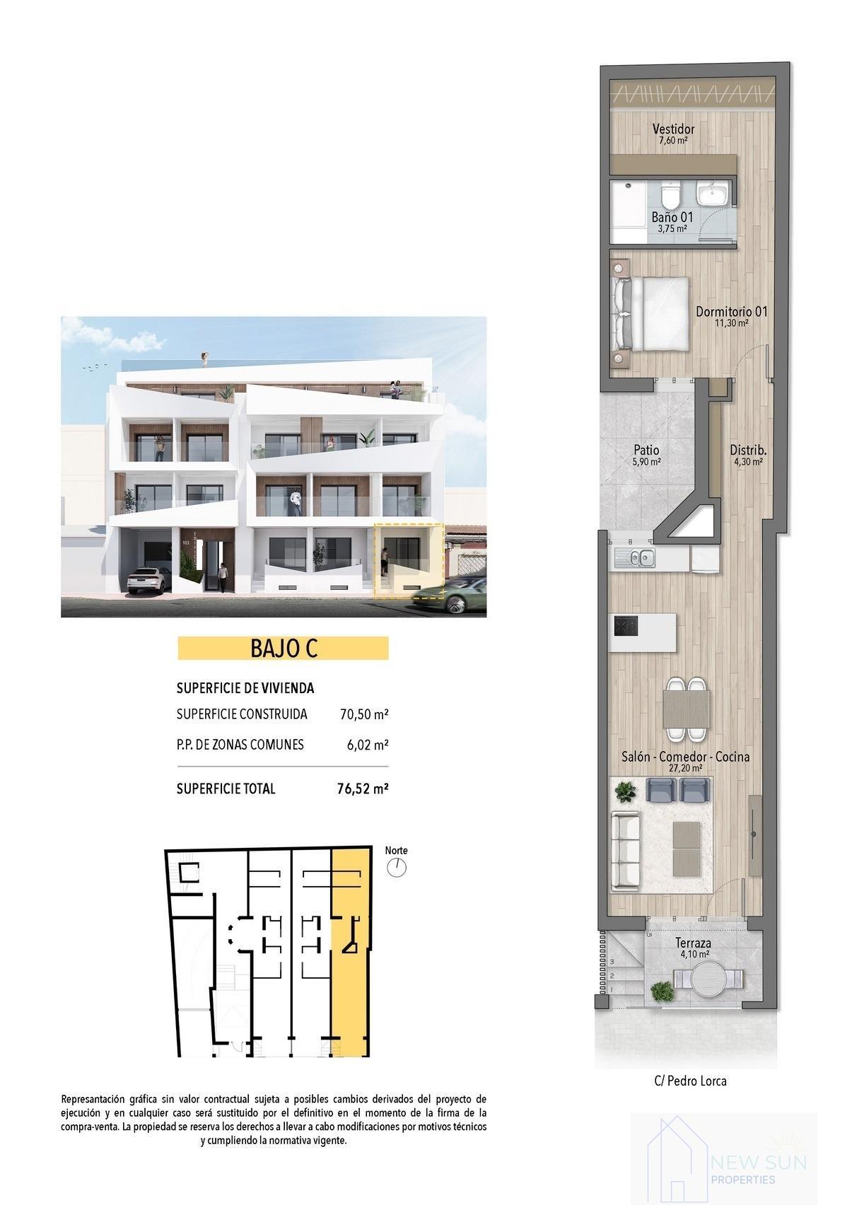 Venta de planta baja en Torrevieja