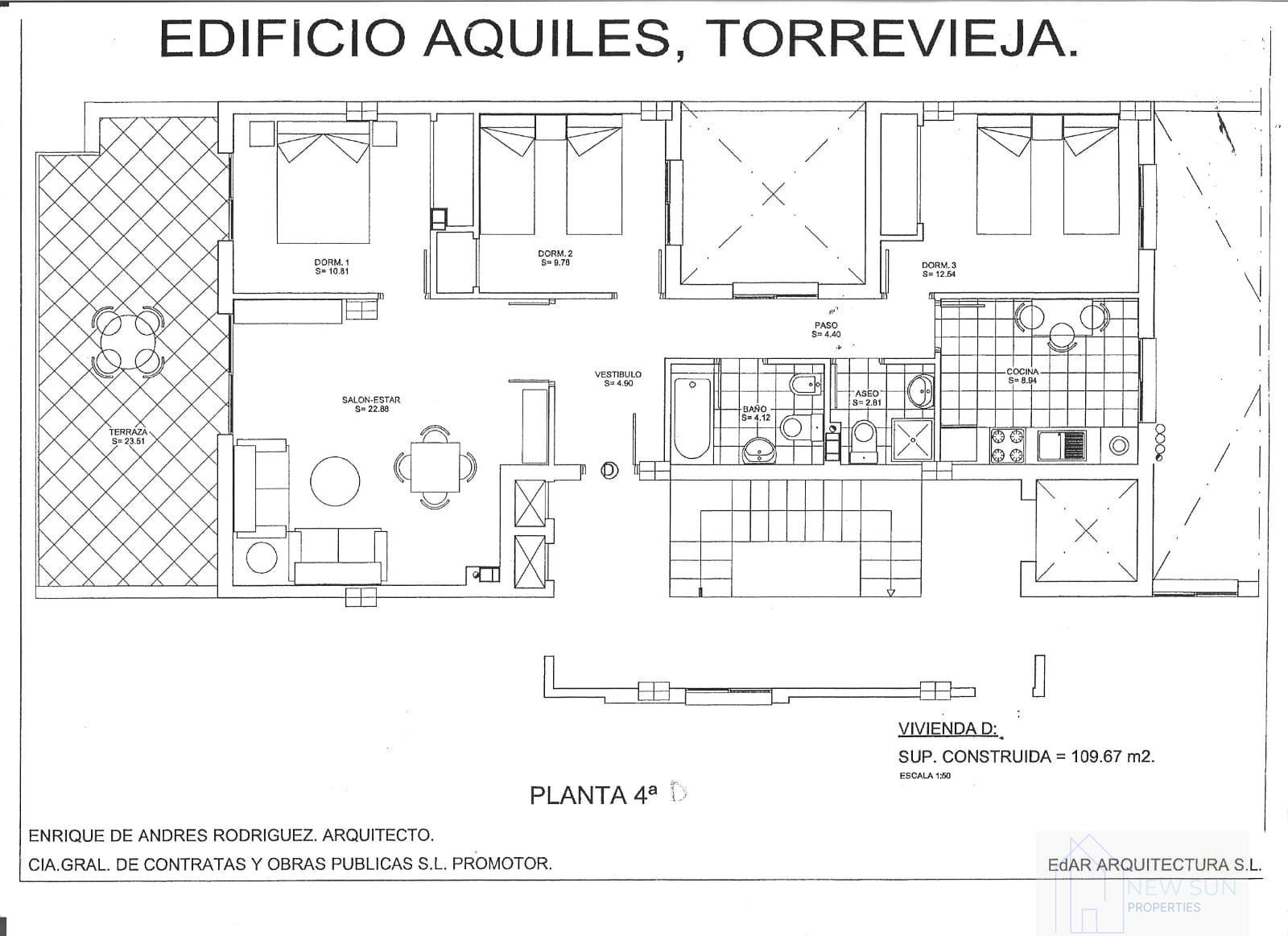 Venta de Ático en Torrevieja