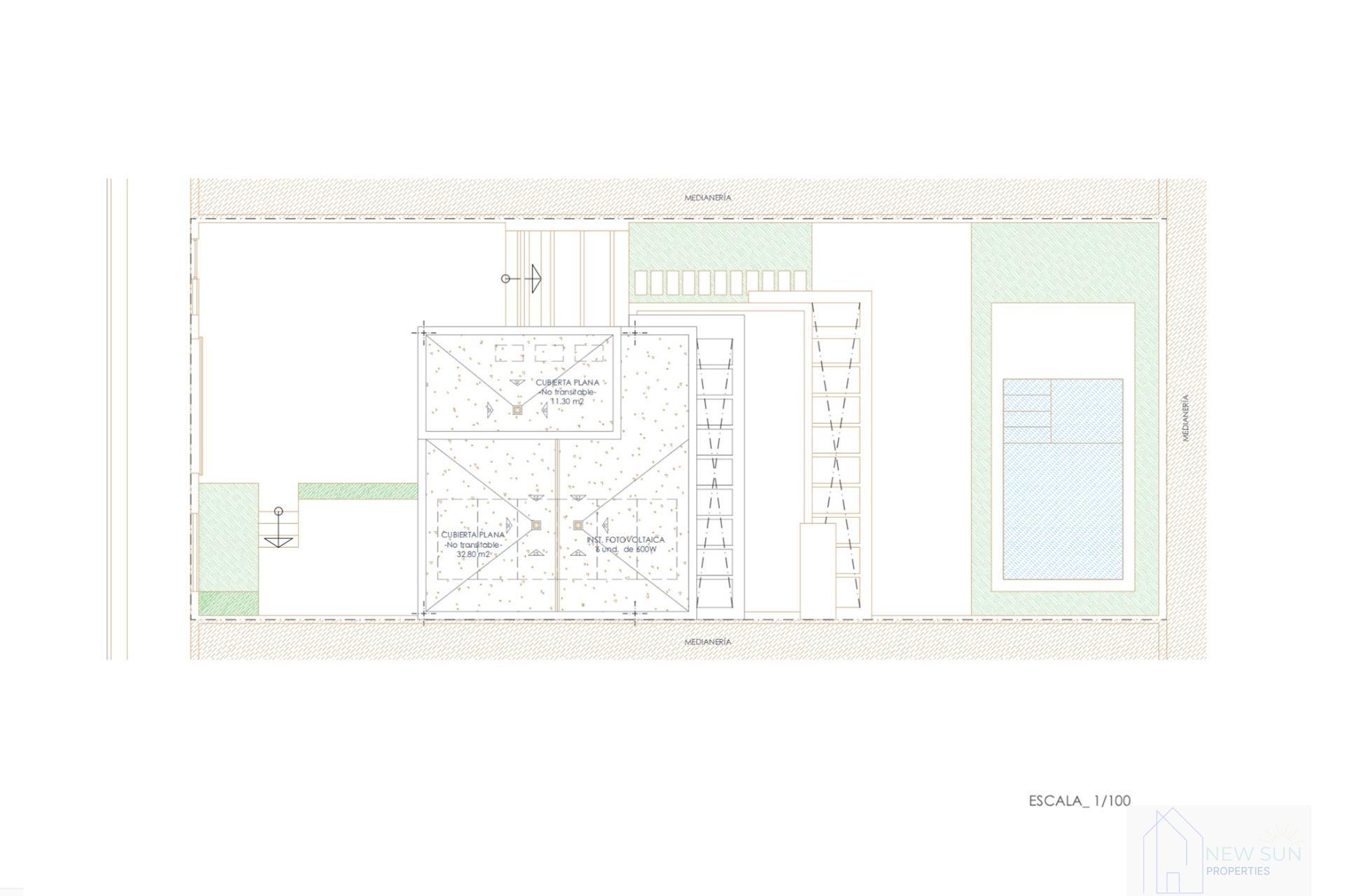 For sale of villa in San Juan de los Terreros