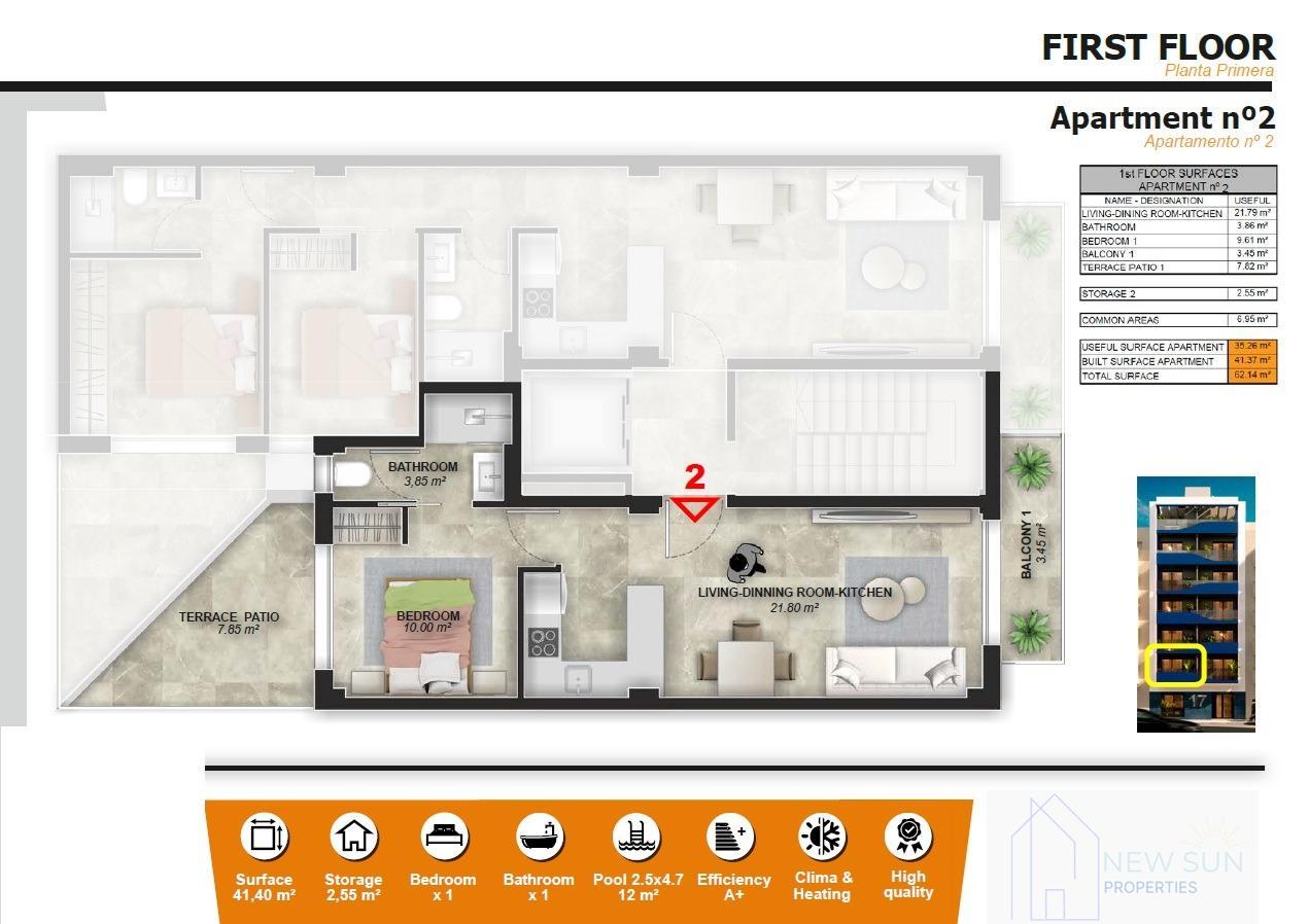 Venta de apartamento en Torrevieja