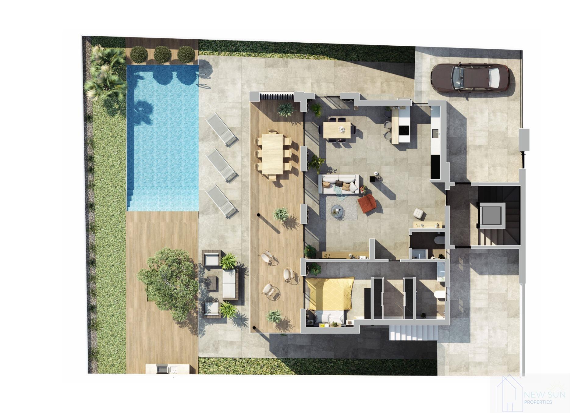 Venta de villa en Rojales