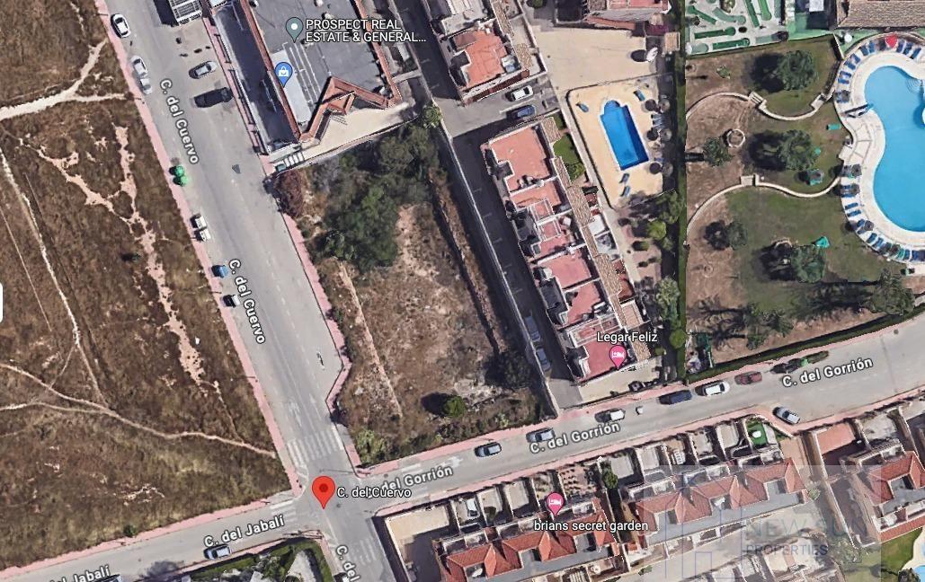 For sale of land in Orihuela Costa