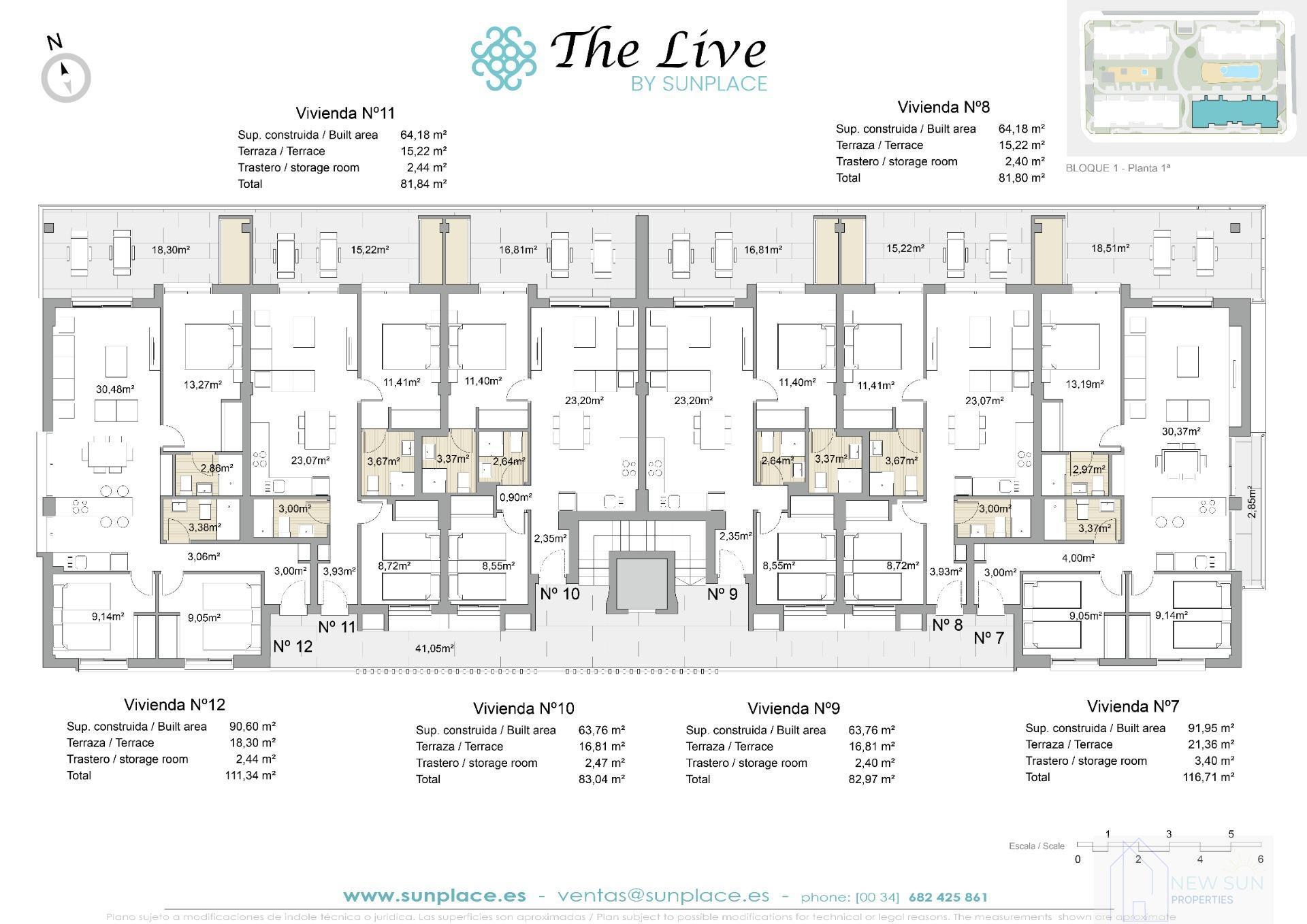 For sale of apartment in Pilar de la Horadada