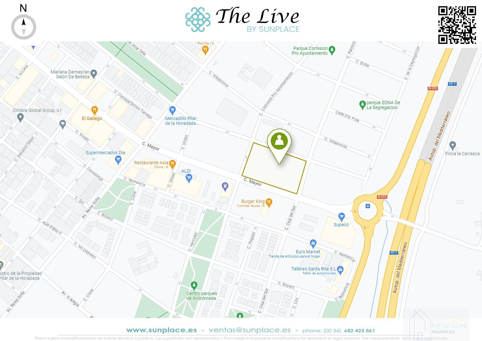 For sale of apartment in Pilar de la Horadada