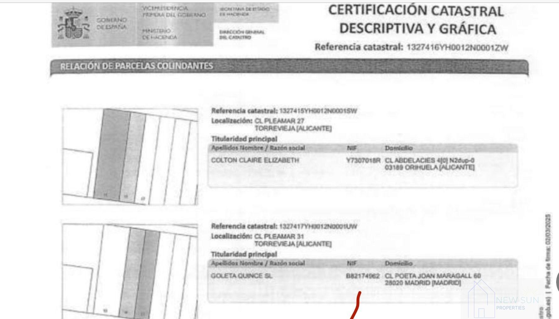 For sale of bungalow in Torrevieja