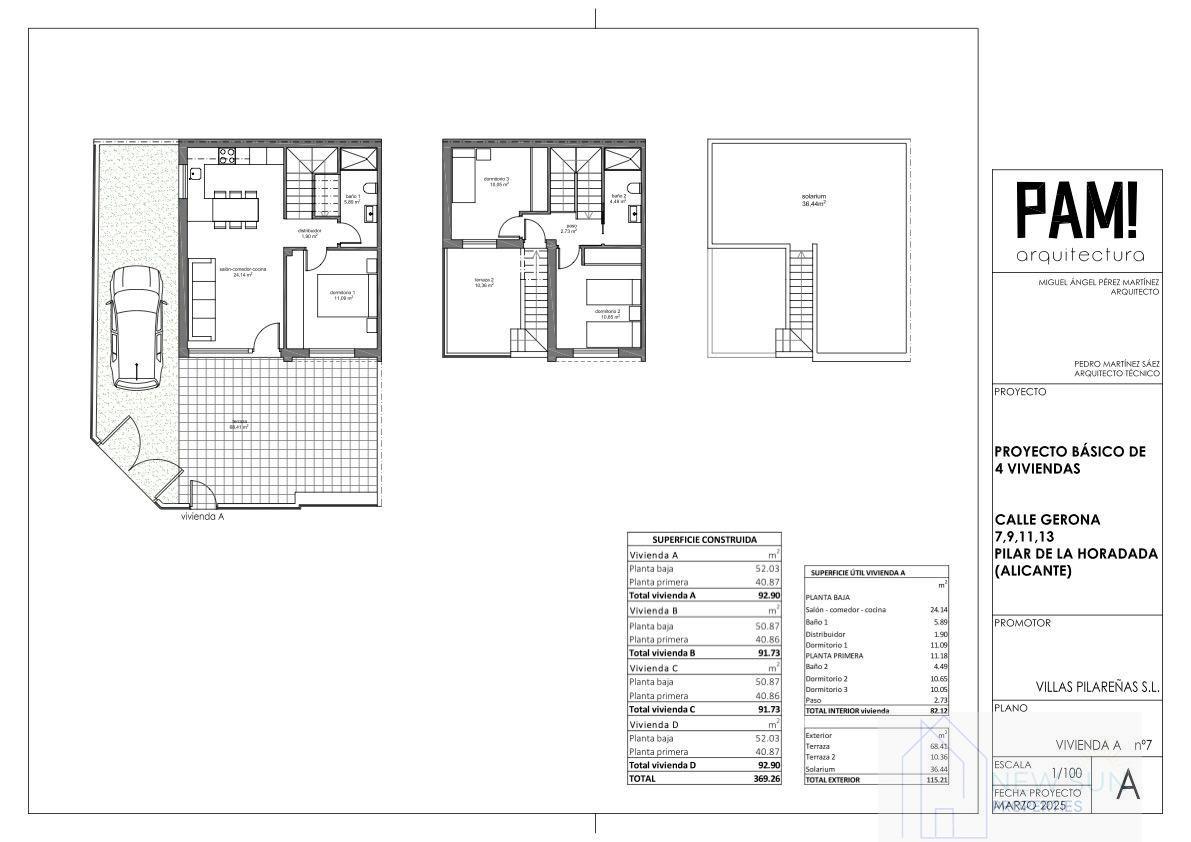 For sale of house in Pilar de la Horadada