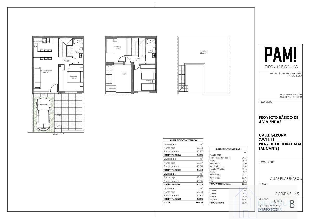 For sale of house in Pilar de la Horadada