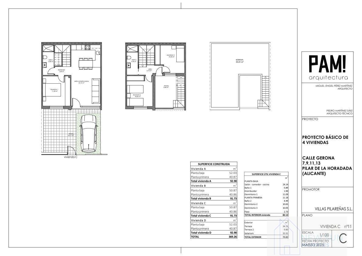 For sale of house in Pilar de la Horadada