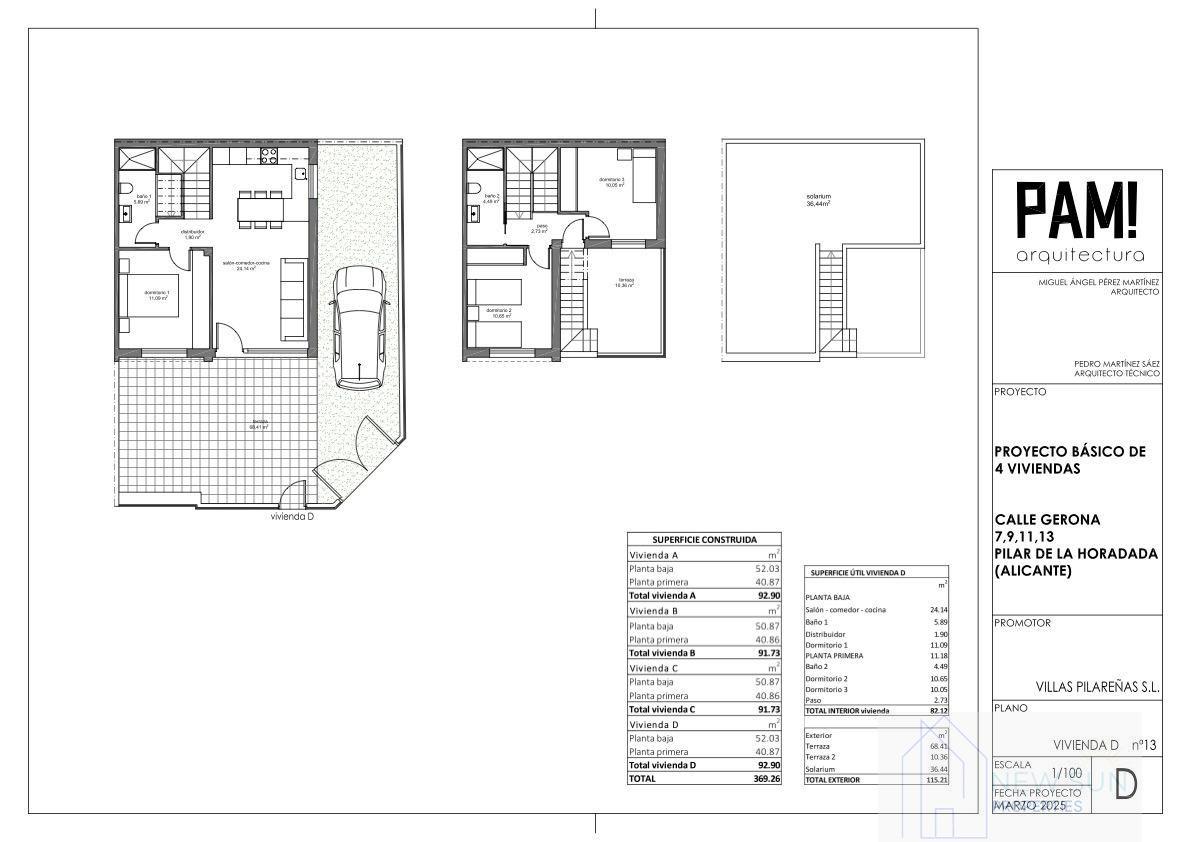 For sale of house in Pilar de la Horadada