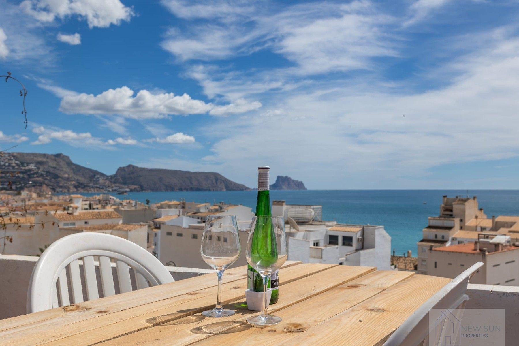 For sale of penthouse in Altea