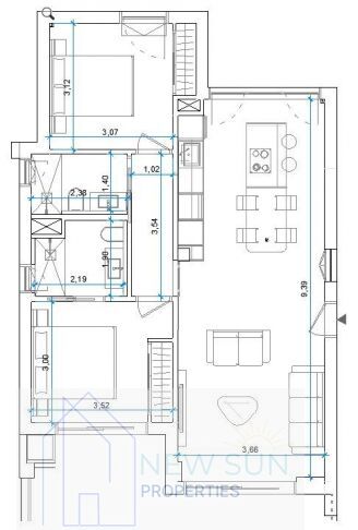 For sale of apartment in Orihuela