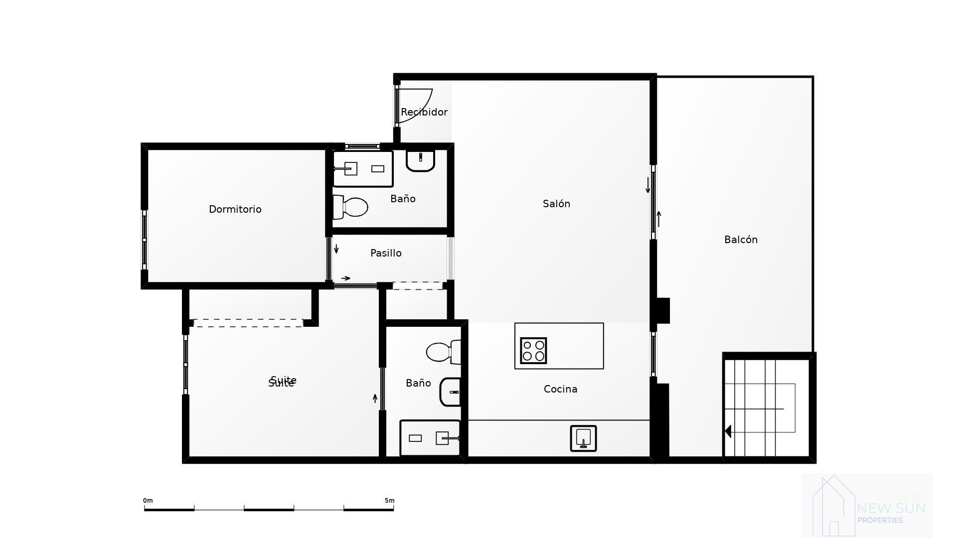 For sale of apartment in Orihuela Costa