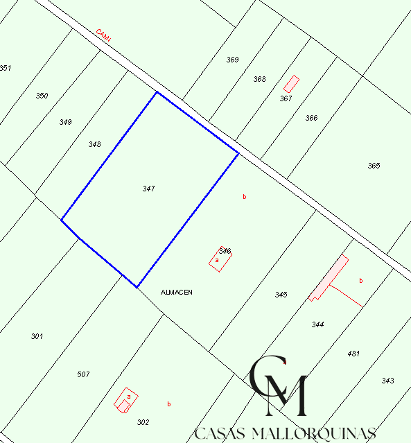 For sale of land in Santa Margalida