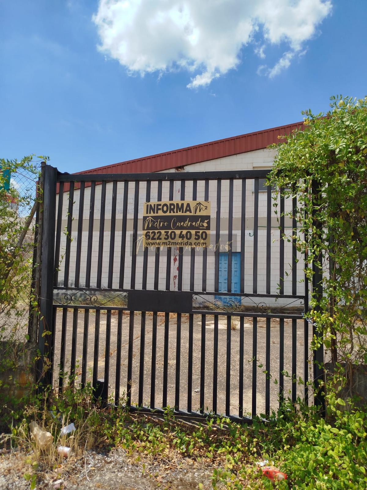 Alquiler de nave industrial en Mérida