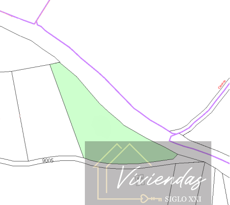 For sale of land in Villanueva de Perales