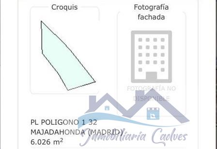 For sale of land in Villanueva del Pardillo