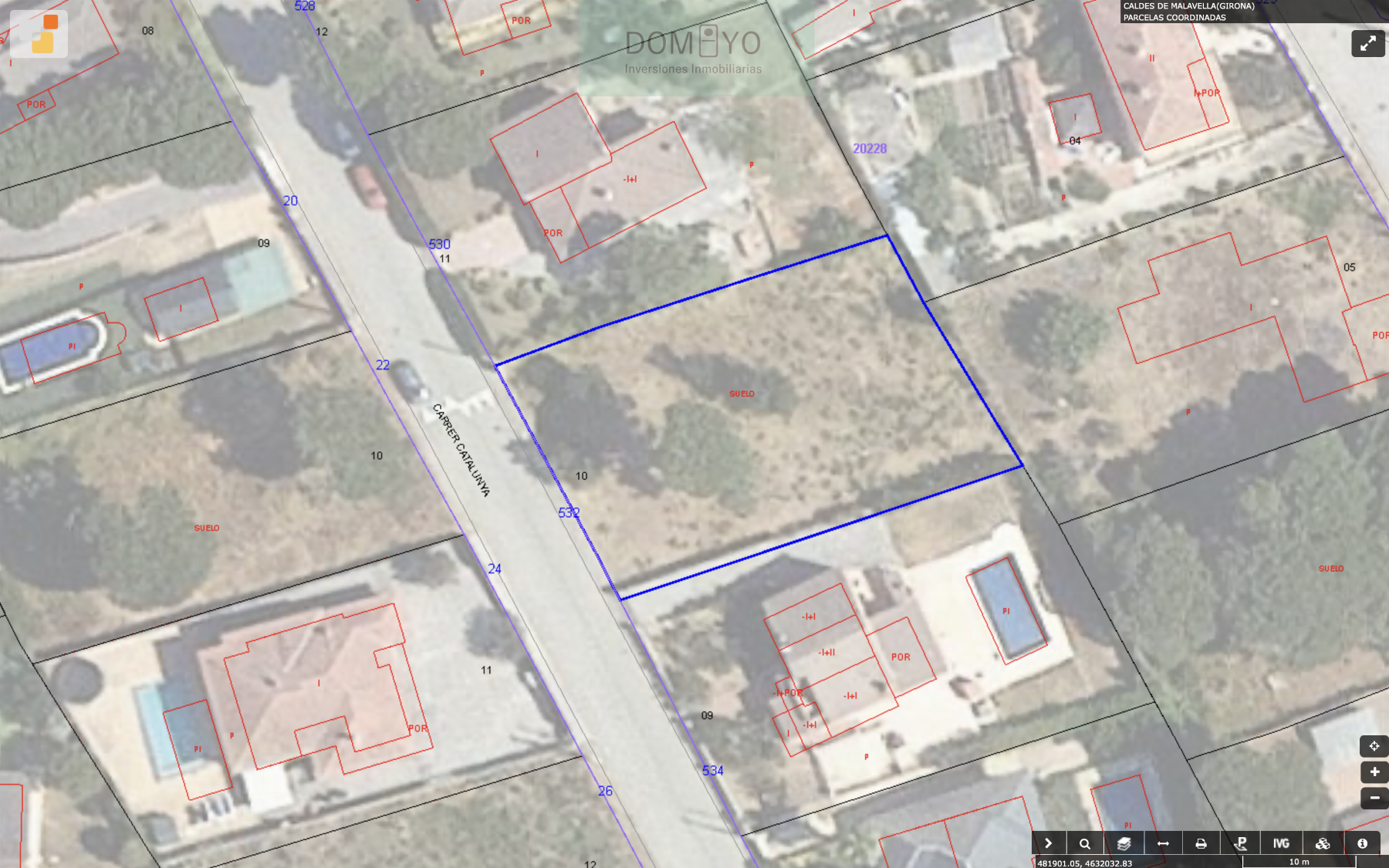 For sale of land in Caldes de Malavella